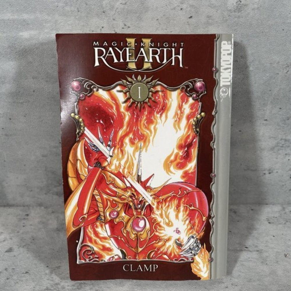 Magic Knight Rayearth II‎ CLAMP Authentic Manga Fantasy Vol 1 (Perfect Binding)